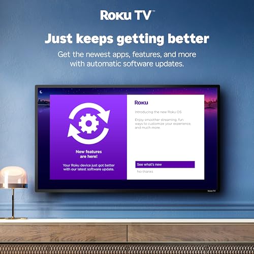 Hisense 40-Inch Class A4 Series FHD 1080p Smart Roku TV with Alexa Compatibility (40A4NR) - Dolby Audio, Slim Bezel Design, Google Assistant