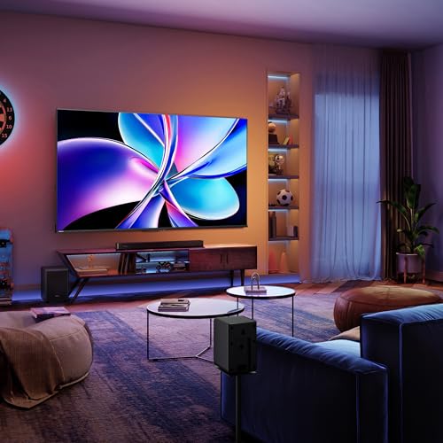 Hisense 55" Class QD7 Series Mini-LED 4K UHD Smart Fire TV (55QD7QF, 2025 Model) - QLED, HDR10+, Dolby Vision, Dolby Atmos, Game Mode Plus, ALLM, Alexa Built in with Voice Remote, Streaming TV, Black