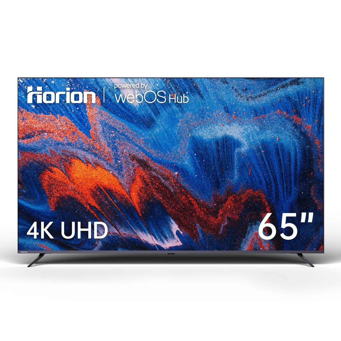 HORION 43 inch Smart TV, 4K UHD LED TV with WebOS 22, Ultra Slim Television with Mega Contrast, HDR10, Dolby Audio - Streaming Live, Bluetooth, Hdmi, WiFi ((P6D Series, 2025)
