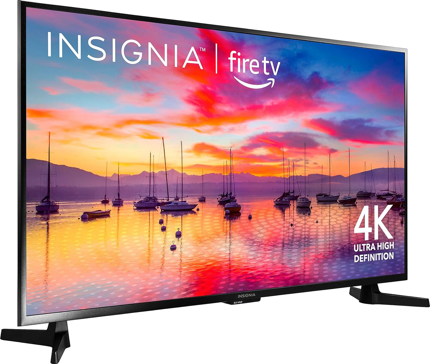 INSIGNIA 43" Class F30 Series LED 4K UHD Smart Fire TV, Voice Remote with Alexa, Stream Live TV Without Cable