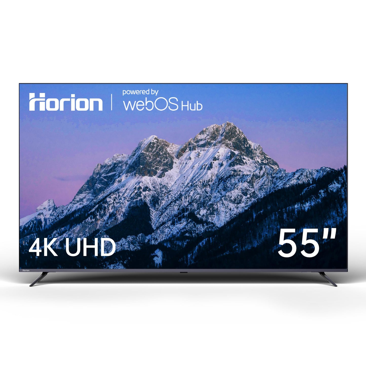HORION 43 inch Smart TV, 4K UHD LED TV with WebOS 22, Ultra Slim Television with Mega Contrast, HDR10, Dolby Audio - Streaming Live, Bluetooth, Hdmi, WiFi ((P6D Series, 2025)