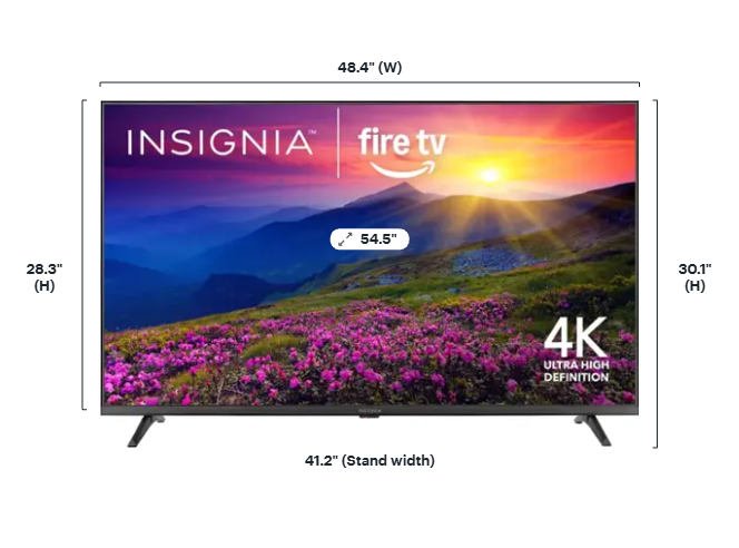 Insignia™ - 55" Class F50 Series LED 4K UHD Smart Fire TV