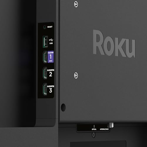 Roku Smart TV 2025 – 32-Inch Select Series, 720p HD TV – RokuTV with Voice Remote – Flat Screen LED Television with Wi-Fi for Streaming Live Local News, Sports, Family Entertainment - Amazon Exclusive