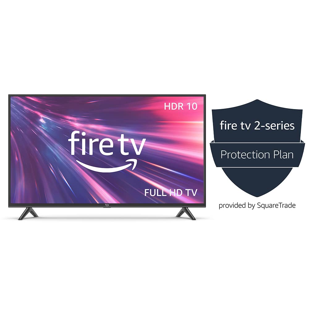 Amazon Fire TV 32" 2-Series (newest model), HD smart TV with Fire TV Alexa Voice Remote, stream live TV without cable