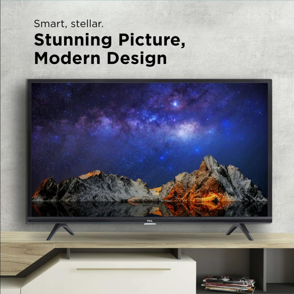 TCL 32-Inch Class 3 Series 1080p FHD LED Smart Roku TV + Wall Mount Dual-Band Wi-Fi Compatible with AlR Play Alexa and Google Assistant (Renewed)